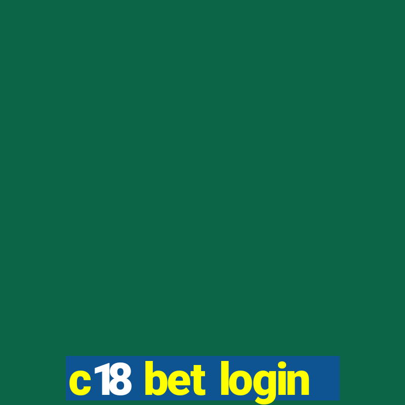 c18 bet login